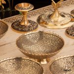 کاسه برنجی طلایی هندی