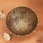 کاسه برنجی طلایی هندی