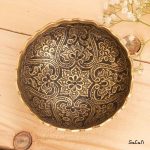 کاسه برنجی طلایی هندی