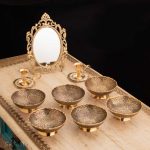 ست هفت سین برنجی طلایی
