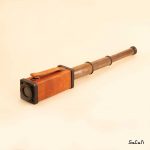 دوربین تک چشم چرمی