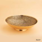 میوه خوری برنجی طلایی آنتیک هندی