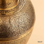 گلدان برنجی آنتیک هندی