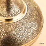 گلدان برنجی آنتیک هندی