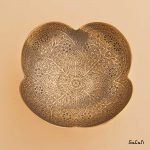 آجیل خوری پایه دار برنجی آنتیک هندی