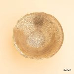 آجیل خوری پایه دار برنجی طلایی هندی