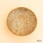 کاسه برنجی طلایی هندی