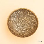 کاسه برنجی آنتیک هندی