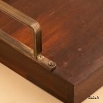 سینی دسته دار چوبی هندی