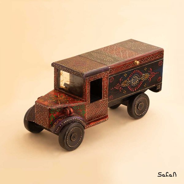 جعبه چوبی کامیون هندی