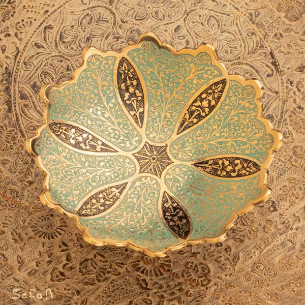 شیرینی خوری برنجی هندی