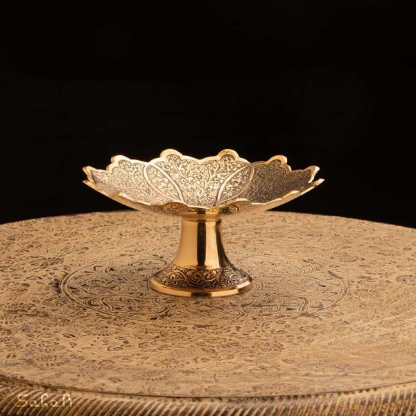 شیرینی خوری برنجی هندی